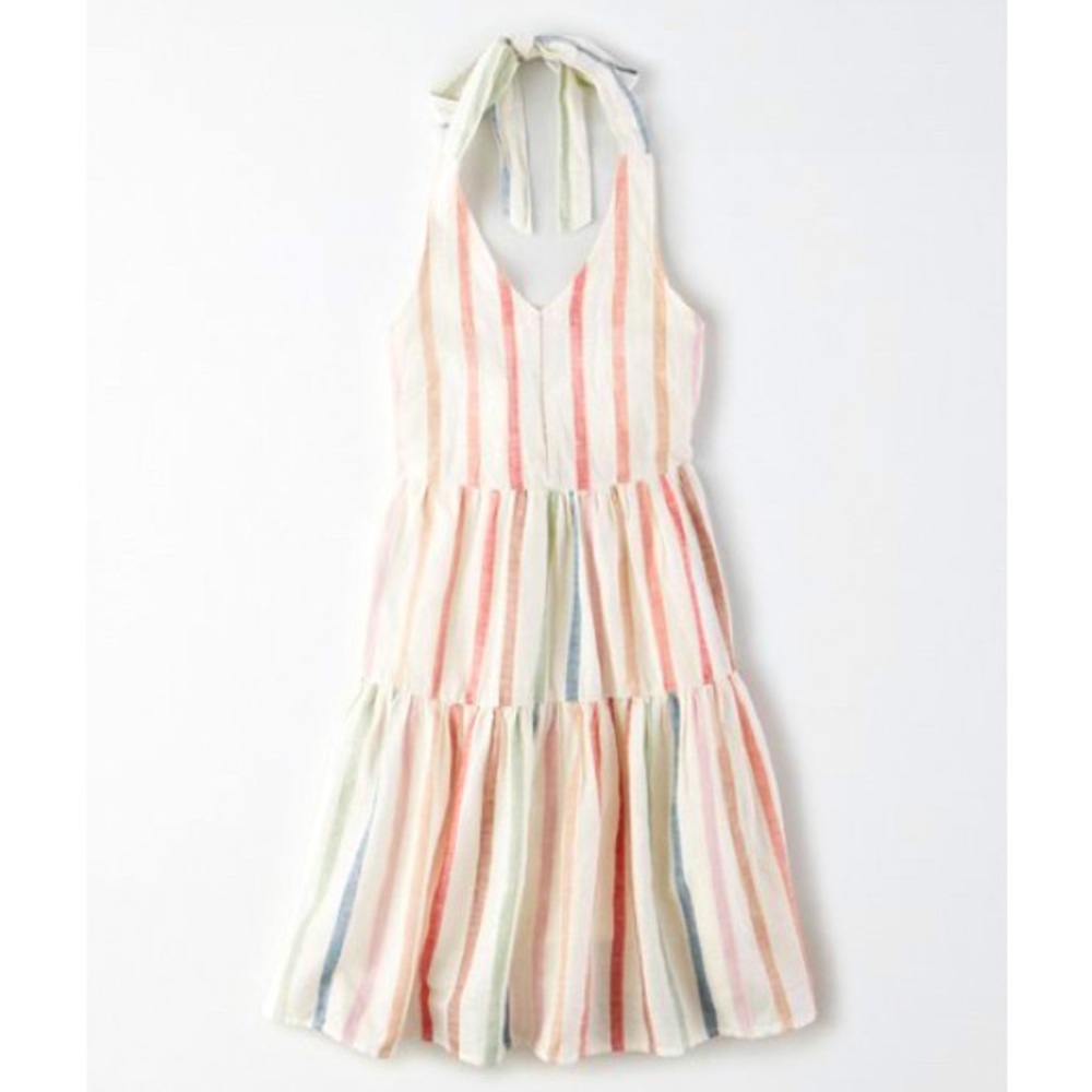American Eagle HALTER BABYDOLL DRESS xs